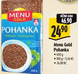 Albert Menu Gold Pohanka nabídka