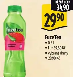 Albert Fuze Tea nabídka