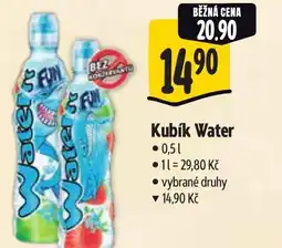 Albert Kubík Water nabídka