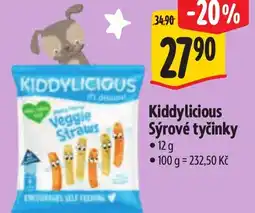 Albert Kiddylicious Sýrové tyčinky nabídka