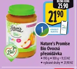 Albert Nature's Promise Bio Ovocná přesnídávka nabídka