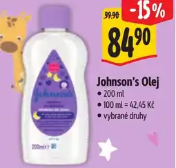 Albert Johnson's Olej nabídka