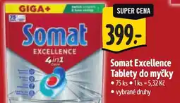 Albert Somat Excellence Tablety do myčky nabídka