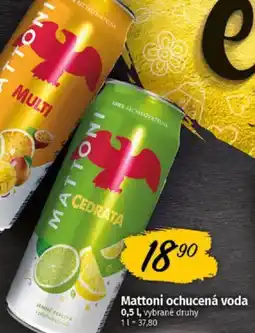 COOP TIP Mattoni ochucená voda nabídka