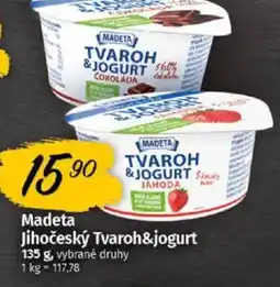 COOP TIP Madeta Jihočeský Tvaroh&jogurt nabídka
