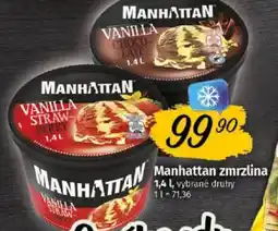 COOP TIP Manhattan zmrzlina nabídka