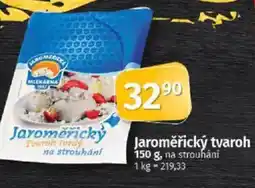 COOP TIP Jaroměřický tvaroh nabídka