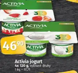 COOP TIP Activia jogurt nabídka