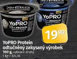 COOP TIP YOPRO Protein odtučněný zakysaný výrobek nabídka