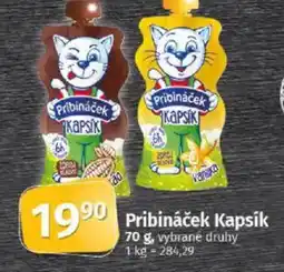 COOP TIP Pribináček Kapsik nabídka