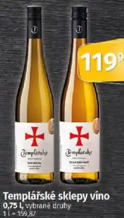 COOP TIP Templářské sklepy víno nabídka