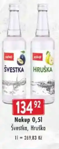 Astur&Qanto Nakup Švestka, Hruška nabídka