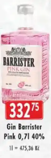 Astur&Qanto Gin Barrister Pink 40% nabídka