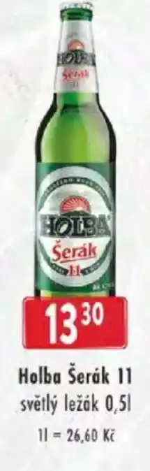 Astur&Qanto Holba Šerák 11 světlý ležák nabídka