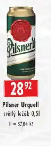 Astur&Qanto Pilsner Urquell světlý ležák nabídka
