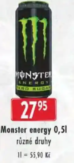 Astur&Qanto Monster energy nabídka