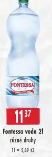 Astur&Qanto Fontessa voda nabídka