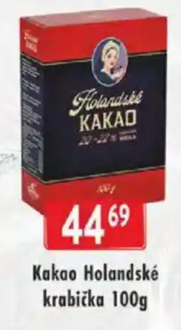 Astur&Qanto Kakao Holandské krabička nabídka