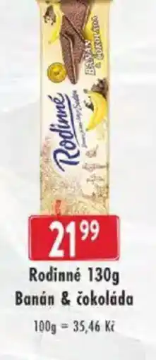 Astur&Qanto Rodinné Banán & čokoláda nabídka