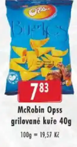 Astur&Qanto McRobin Opss grilované kuře nabídka