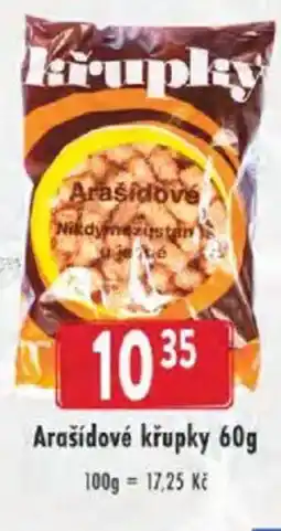 Astur&Qanto Arašídové křupky nabídka