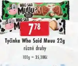 Astur&Qanto Tyčinka Who Said Muuu nabídka