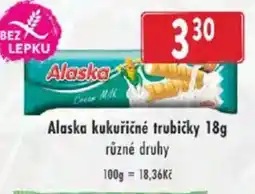 Astur&Qanto Alaska kukuřičné trubičky nabídka