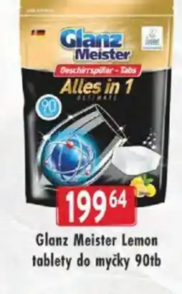 Astur&Qanto Glanz Meister Lemon tablety do myčky 90tb nabídka