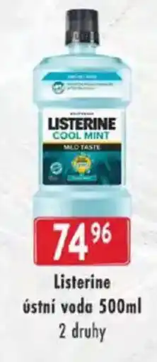 Astur&Qanto Listerine Ústní voda nabídka