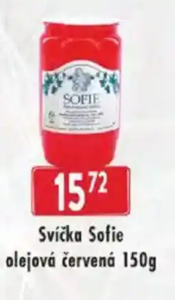 Astur&Qanto Svíčka Sofie olejová červená nabídka