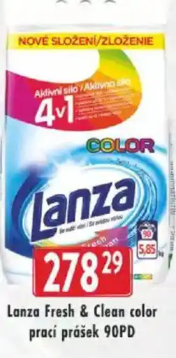Astur&Qanto Lanza Fresh & Clean color prací prášek 90PD nabídka