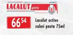Astur&Qanto Lacalut active zubní pasta nabídka