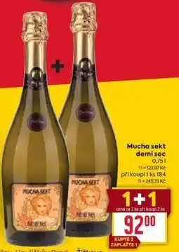 Billa Mucha Sekt demi sec nabídka