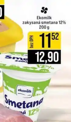 Jip Ekomilk zakysaná smetana 12% 200 g nabídka