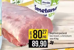Jip Vepřová pečeně bez kosti s řetízkem cca 4 kg nabídka