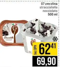 Jip G7 zmrzlina stracciatella nocciolato nabídka