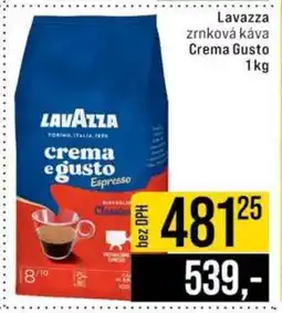 Jip Lavazza zrnková káva Crema Gusto nabídka