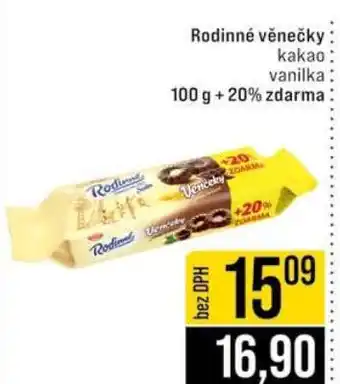 Jip Rodinné Věnečky nabídka
