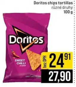 Jip Doritos chips tortillas nabídka