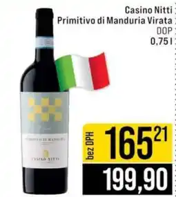 Jip Casino Nitti Primitivo di Manduria Virata DOP nabídka