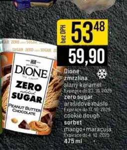 Jip Dione zmrzlina slaný karamel nabídka