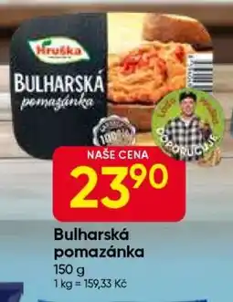 Hruška BULHARSKÁ POMAZÁNKA nabídka