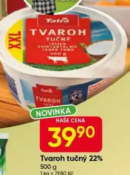 Hruška Tvaroh tučný 22% nabídka