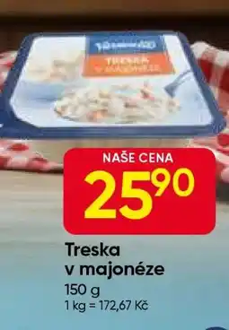 Hruška TRESKA V MAJONÉZE nabídka