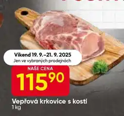 Hruška Vepřová krkovice s kostí nabídka