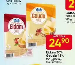 Hruška Eidam 30% Gouda 48% nabídka