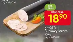 Hruška KMOTR Šunkový salám nabídka