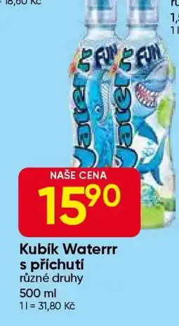 Hruška KUBÍK WATERRR s příchutí nabídka