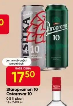 Hruška Staropramen 10 Ostaravar 10 nabídka