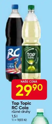 Hruška Top Topic RC Cola nabídka